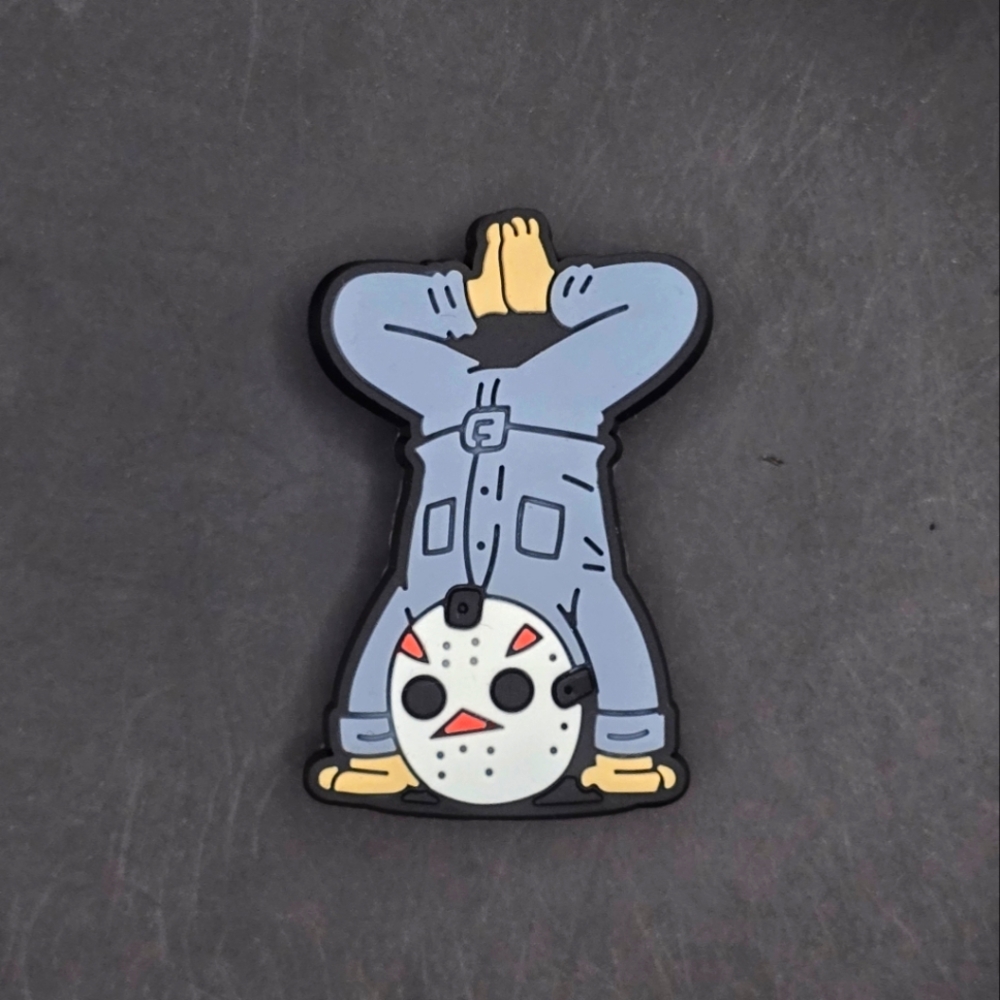 (5/$15) Jason Humor Croc Charm